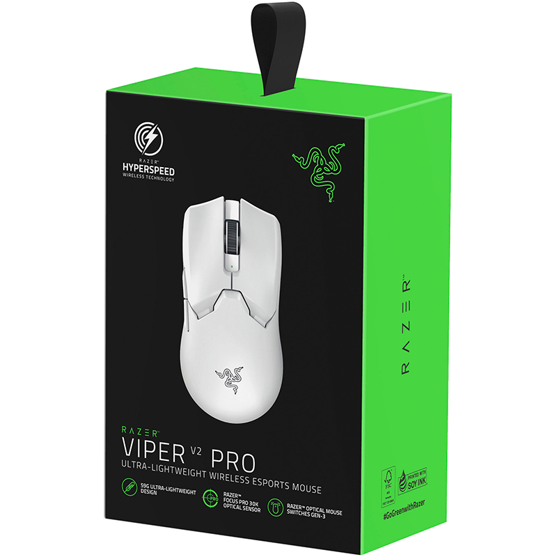 Mouse Viper V2 Pro White Razer | HyperGAMING