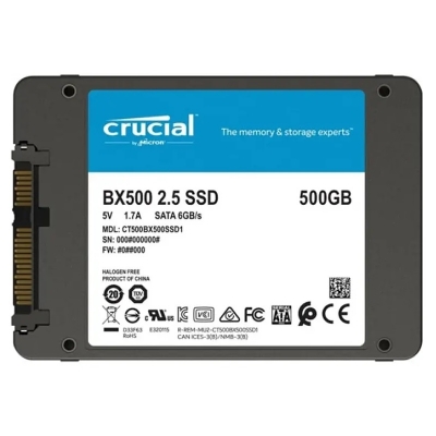 DISCO SOLIDO SSD CRUCIAL 500GB BX500