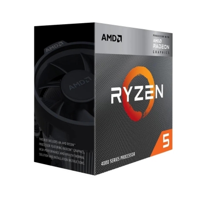 PROCESADOR AMD RYZEN 5 4600G 6 NUCLEOS 4.2GHZ AM4 C/COOLER C/VIDEO